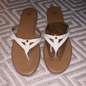 UGG White Annice Sandals